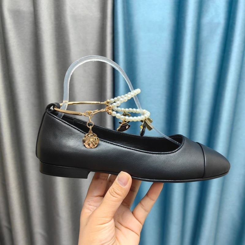 Ch*el flat shoes